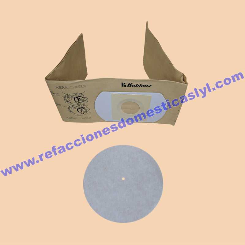 FILTROS HULE ESPUMA Y PAPEL ASPIRADORA KOBLENZ