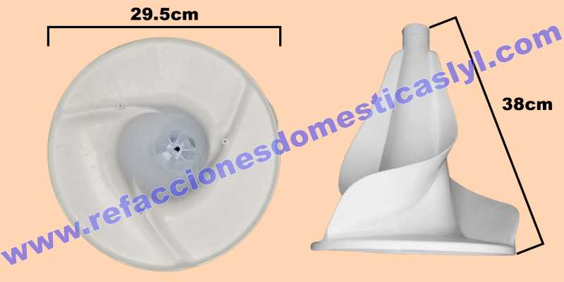 AGITADOR LAVADORA EASY 2 TINAS