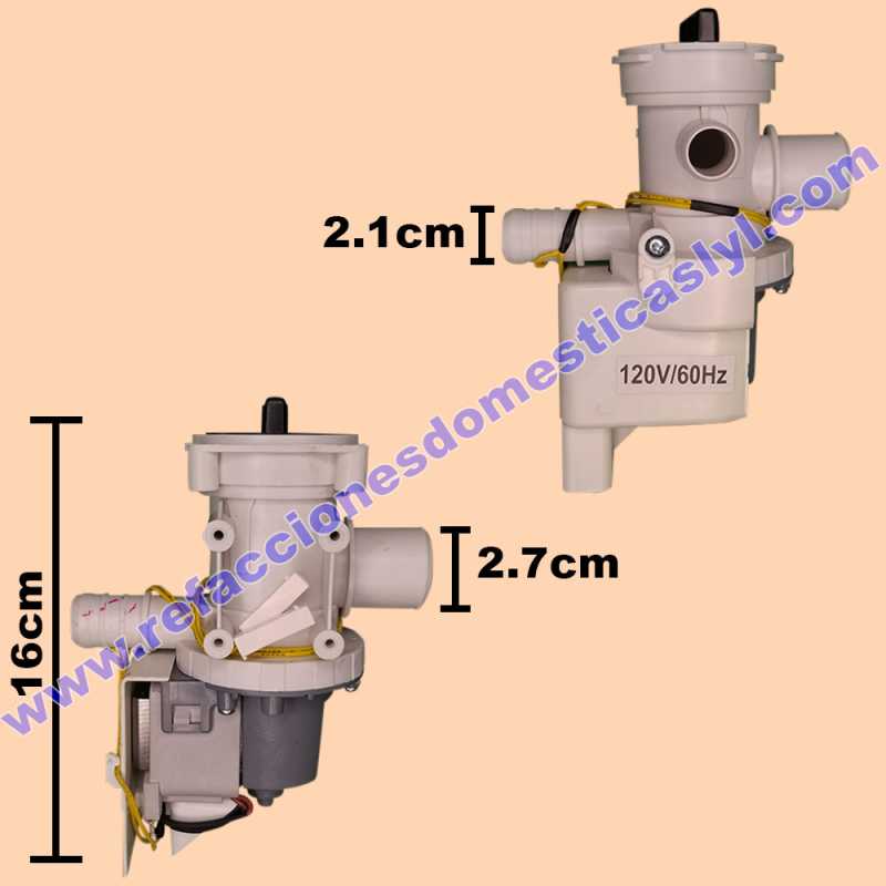 BOMBA SAMSUNG LAVADORA 3 BOCAS ORIGINAL